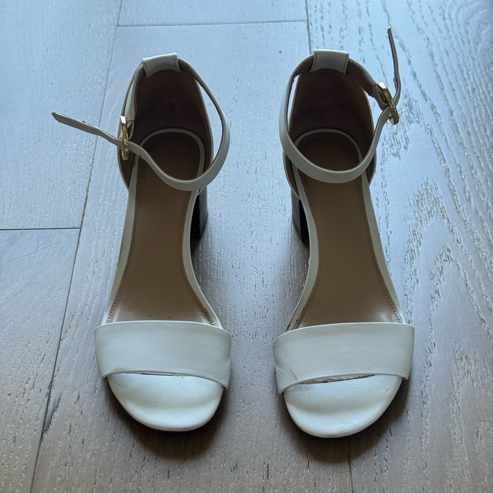 Elegant White Women's Sandals